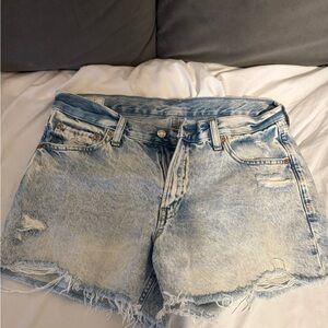 GAP Low Stride Short Blue Women's Shorts